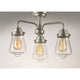 Maxim Lighting - Cape Cod 3-Light Flush Mount - Lights Canada