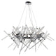 Icicle Chandelier Chrome
