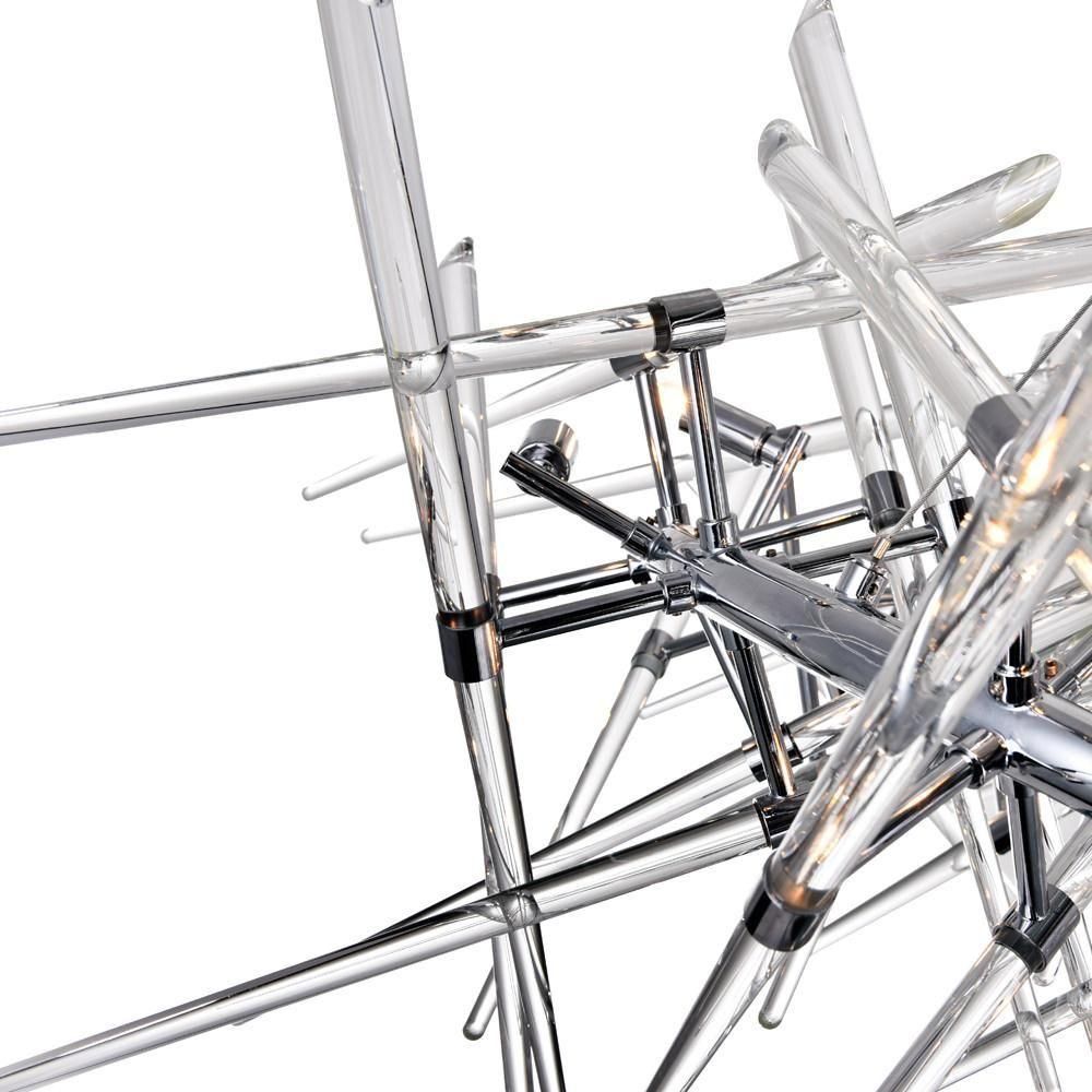 Icicle Chandelier Chrome