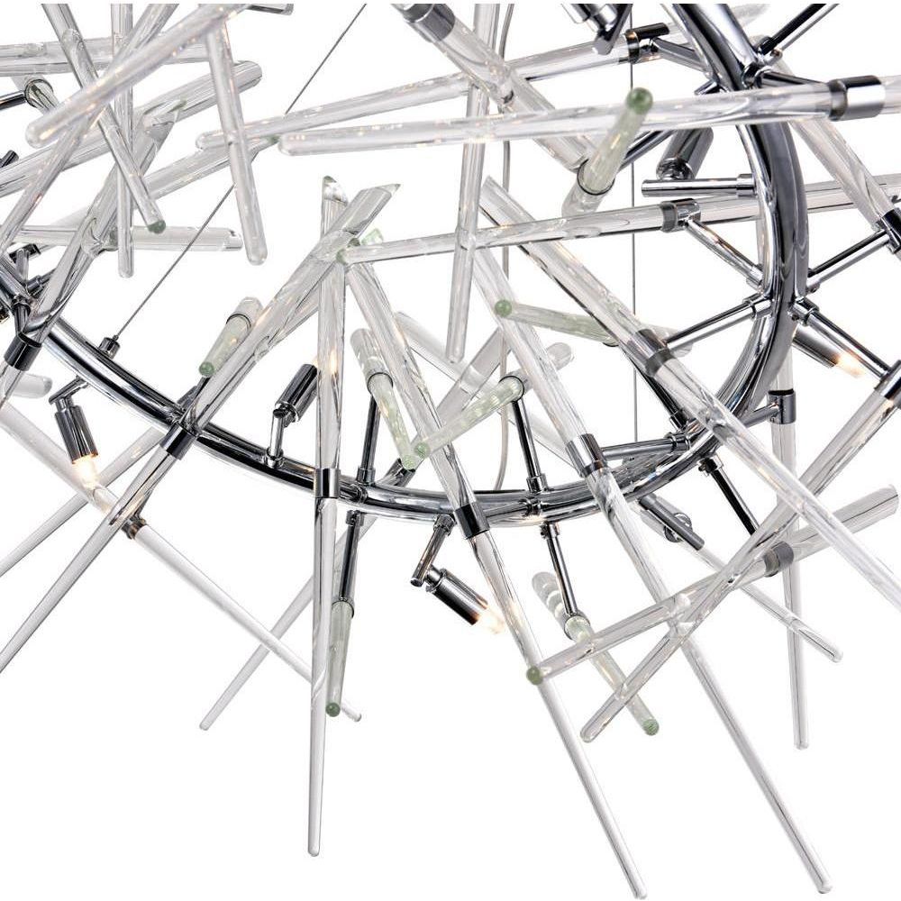 Icicle Chandelier Chrome