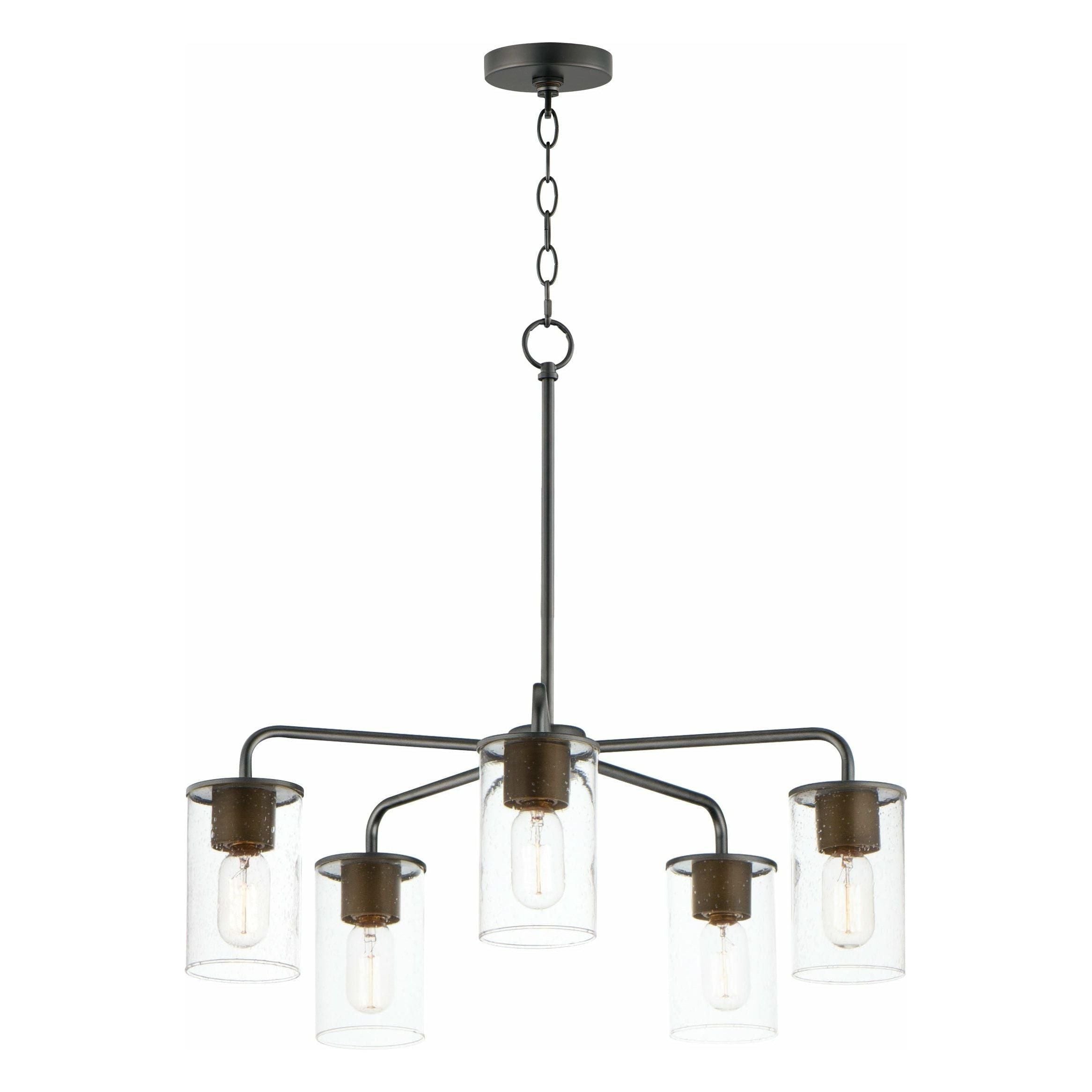 Maxim Lighting - Sleek 5-Light Chandelier - Lights Canada