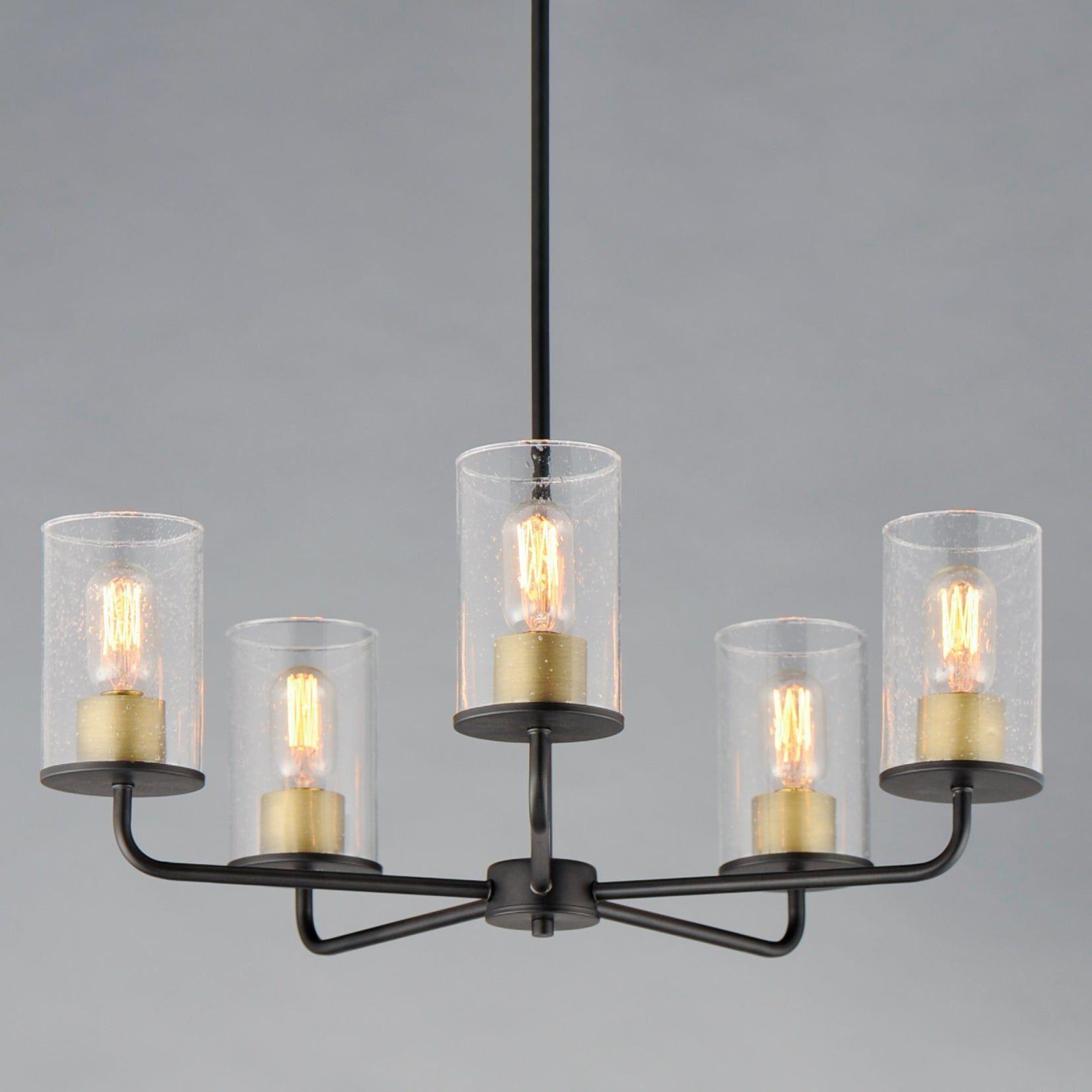 Maxim Lighting - Sleek 5-Light Chandelier - Lights Canada