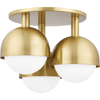 Foster 3 Light Semi Flush