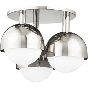 Hudson Valley Lighting - Foster 3 Light Semi Flush - Lights Canada