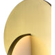 Tranche Linear Suspension Brushed Brass