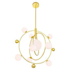 Celeste Chandelier Medallion Gold