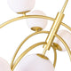 Celeste Chandelier Medallion Gold