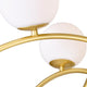 Celeste Chandelier Medallion Gold
