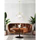Celeste Chandelier Medallion Gold