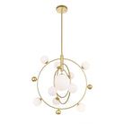 Celeste Chandelier Medallion Gold