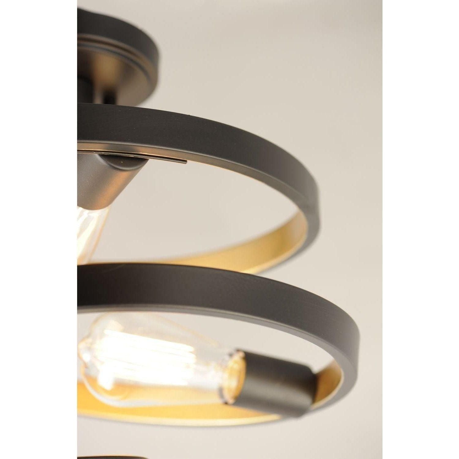 Maxim Lighting - Twister Semi Flush Mount - Lights Canada