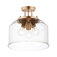 Acadia 3-Light Semi Flush Mount