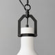 Lumi 13" White Plaster Pendant