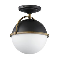 Duke 1-Light Semi Flush Mount