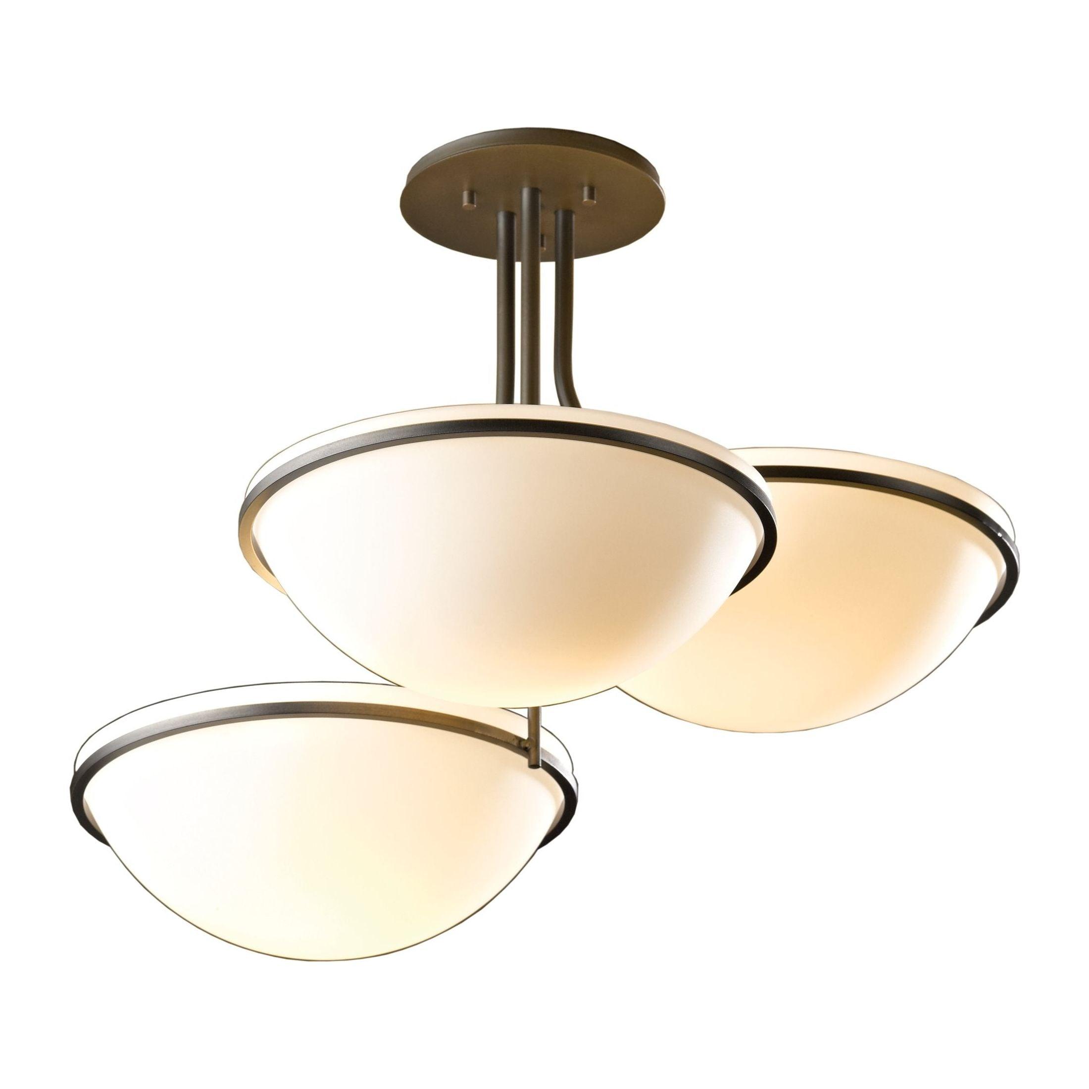 Hubbardton Forge - Moonband Semi-Flush-Mount - Lights Canada