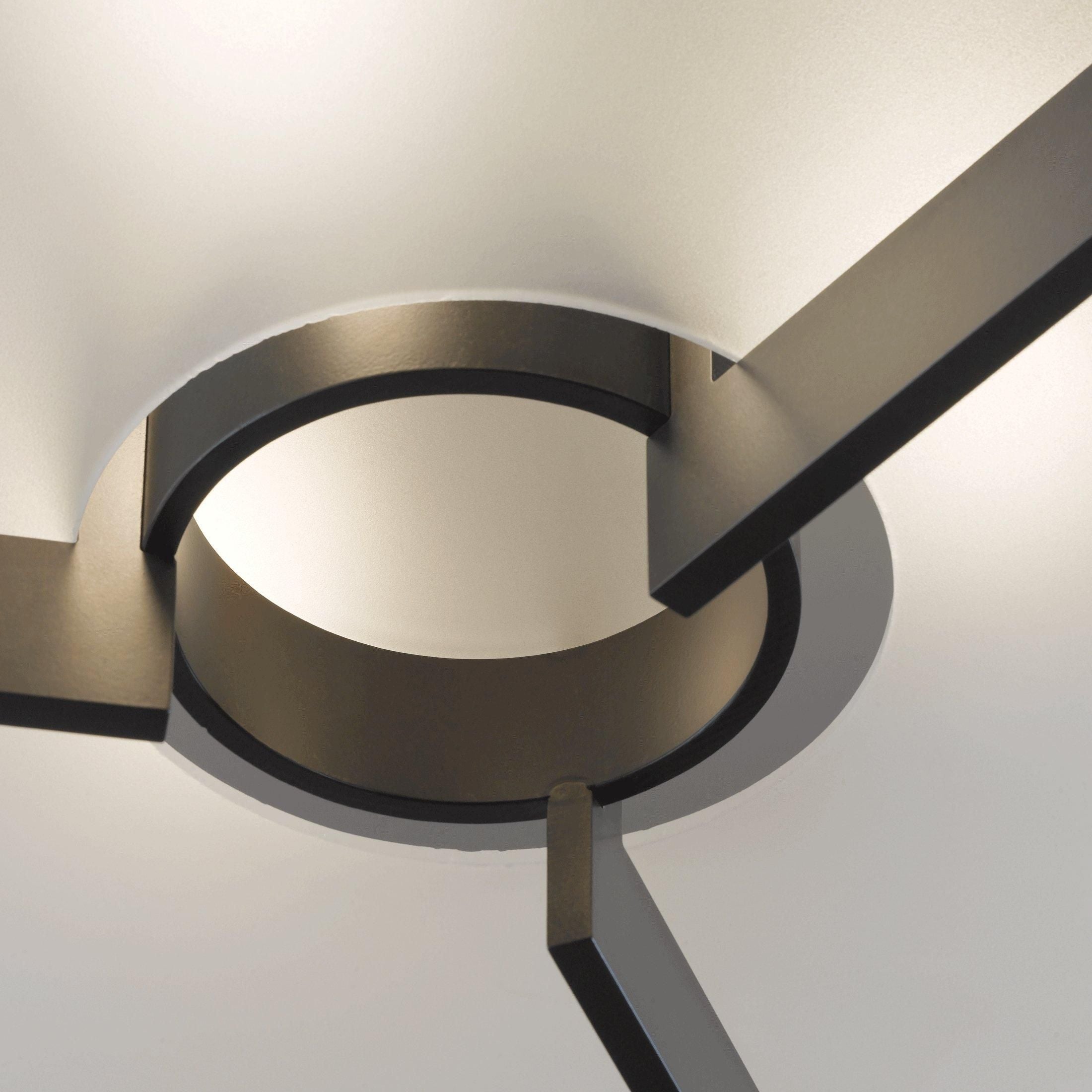 Hubbardton Forge - Axis Semi-Flush-Mount - Lights Canada