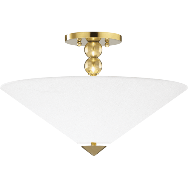 Hudson Valley Lighting - Flare Flush Mount - Lights Canada