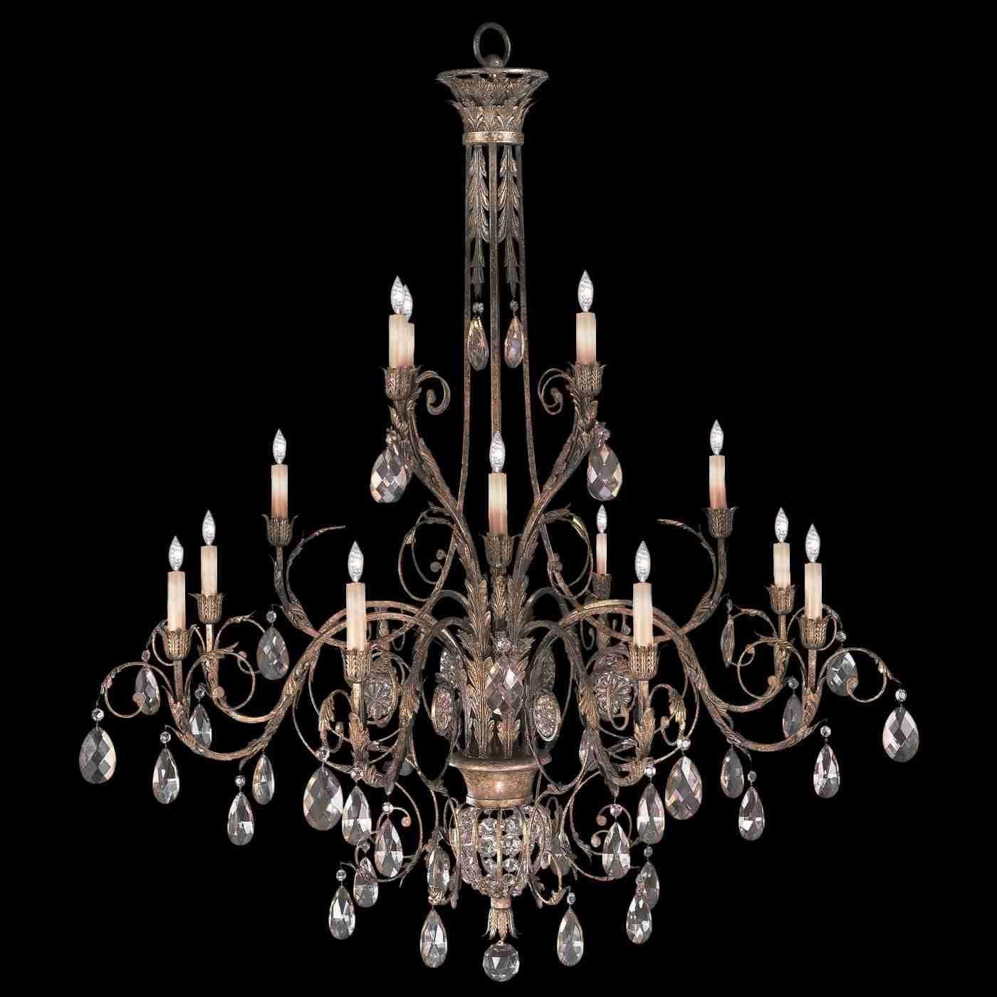 Fine Art Handcrafted Lighting - A Midsummer Nights Dream Chandelier - Lights Canada