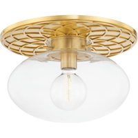 New Paltz 1 Light Semi Flush
