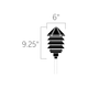 Kichler - Six Groove Landscape Lighting - Lights Canada