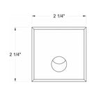 Hinkley - Tilt Square LED Wall Light - Lights Canada