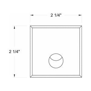 Hinkley - Tilt Square LED Wall Light - Lights Canada