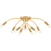 Amboy 10-Light Flush Mount