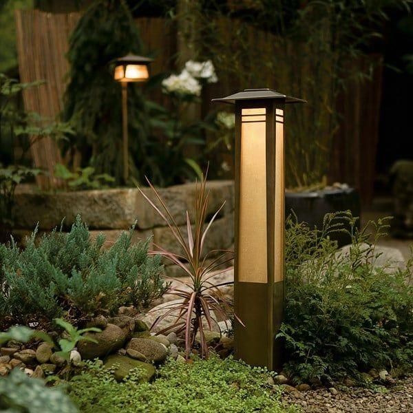 Kichler - Zen Garden Bollard Landscape Lighting - Lights Canada