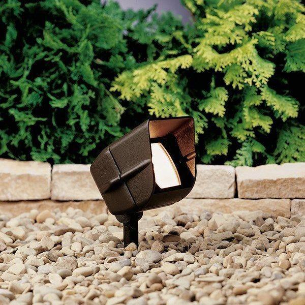 Kichler - Mini Hooded Adjustable Landscape Lighting - Lights Canada