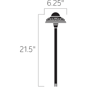 Kichler - Pierced Dome Landscape Lighting - Lights Canada