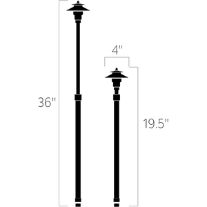 Kichler - Small Adjustable Height Landscape Lighting - Lights Canada