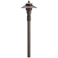 Small Adjustable Height Landscape Lighting