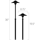 Kichler - Adjustable Height Landscape Lighting - Lights Canada