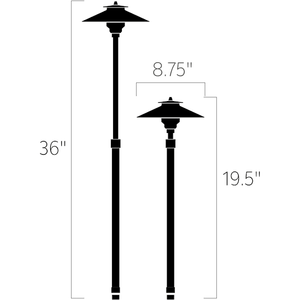 Kichler - Adjustable Height Landscape Lighting - Lights Canada