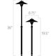 Kichler - Adjustable Height Landscape Lighting - Lights Canada