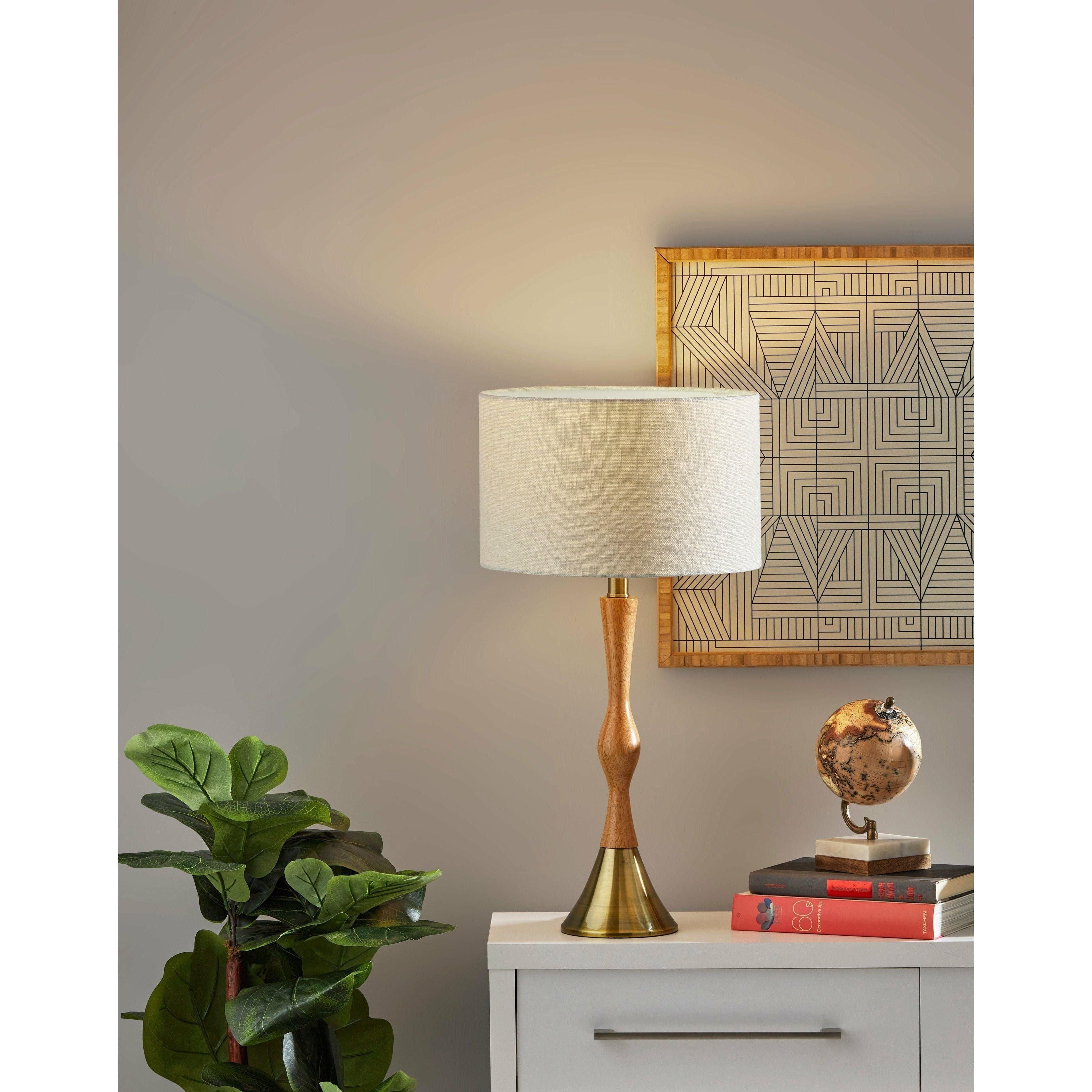 Adesso - Eve Table Lamp - Lights Canada