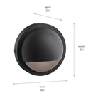 Kichler - Half Moon 3000K LED Deck Light - Lights Canada