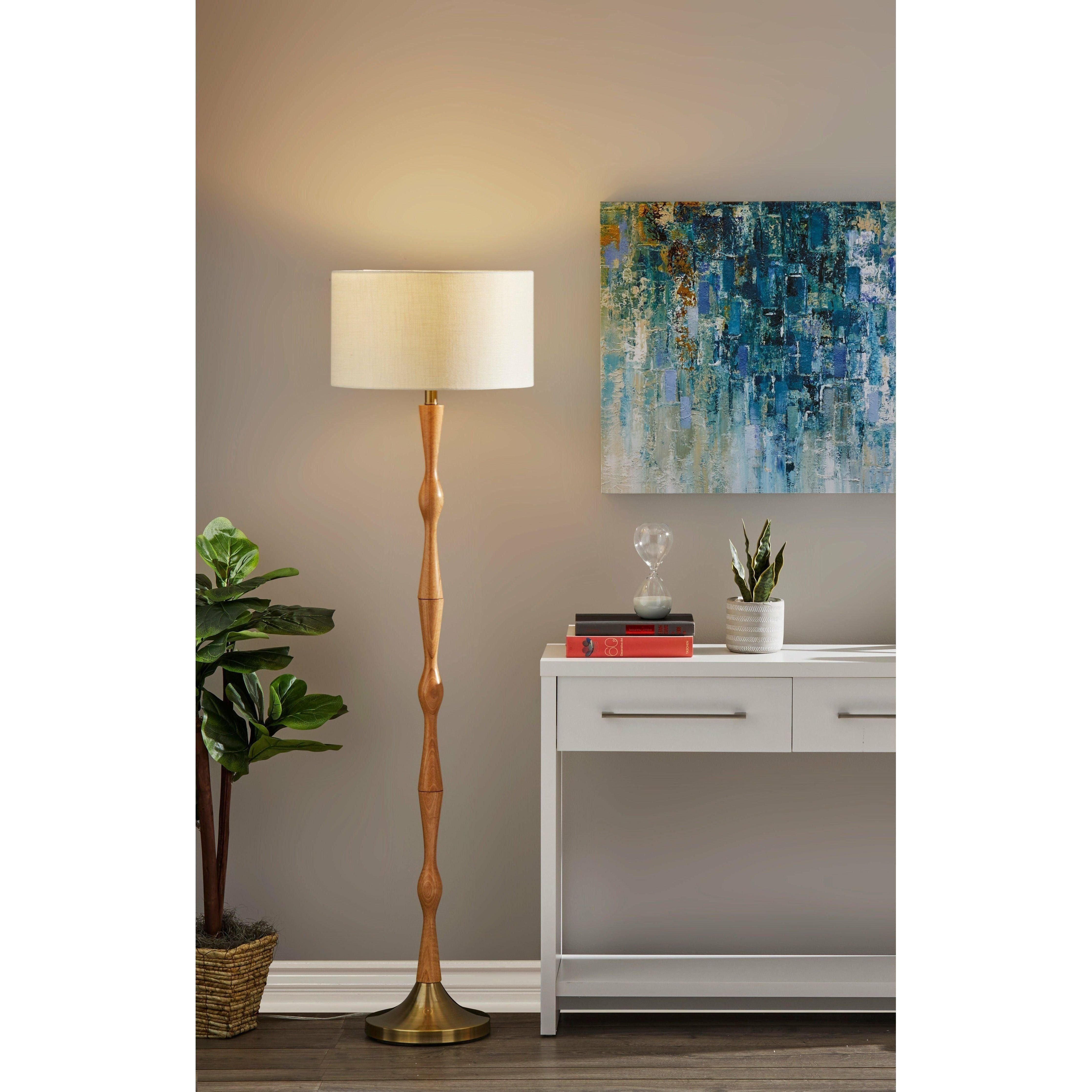 Adesso - Eve Floor Lamp - Lights Canada