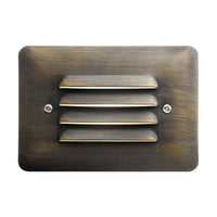 3000K LED Louvered Step Light