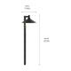 Kichler - Kichler Ripley LED Path Light - Lights Canada