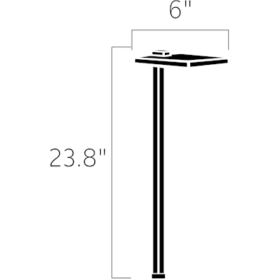 Kichler - Kichler Shallow Shade Small Path LED - Lights Canada