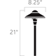 Kichler - 8" Dome 2700K LED Landscape Lighting - Lights Canada