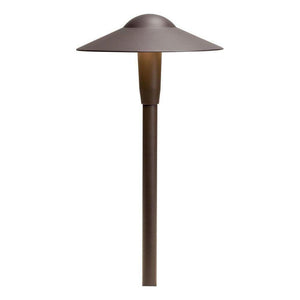 Kichler - 8" Dome 2700K LED Landscape Lighting (Short Stem) - Lights Canada