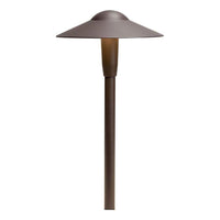 8" Dome 3000K LED Landscape Lighting (Short Stem)