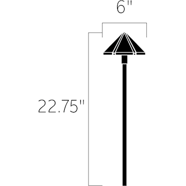 Kichler - Center Mount 2700K LED Landscape Lighting - Lights Canada