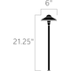 Kichler - 6" Dome 2700K LED Landscape Lighting - Lights Canada
