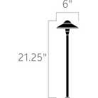 Kichler - 6" Dome 3000K LED Landscape Lighting - Lights Canada