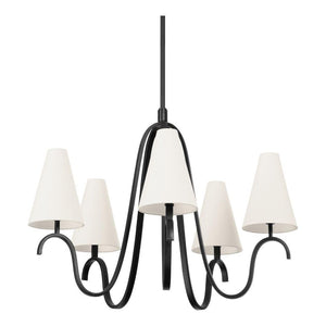 Troy - Melor 5-Light Chandelier - Lights Canada