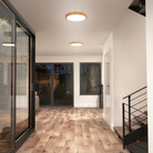Artika - Artika Dryad Wood Flush Mount - Lights Canada