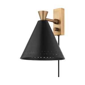 Troy - Arvin 1-Light Plug-In Sconce - Lights Canada